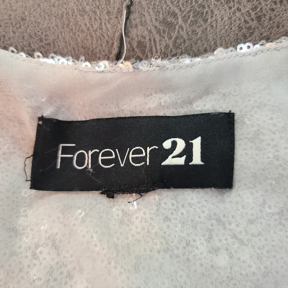 Forever 21 Sequin Sleeveless Medium Top - Picture 6 of 7